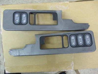 1990-1994 Chevy Silverado GMC Truck POWER WINDOW LOCK SWITCH BEZELS Left & Right - Image 1 of 4