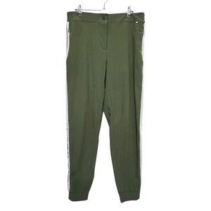 NWT PXG Knitted Side Striped Tapered Jogger Pants Hunter Green Women's Size L - Picture 1 of 16