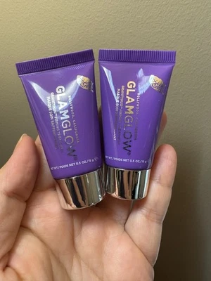 2 x GLAMGLOW GRAVITYMUD Firming Treatment Sample Size 0.5 oz Each Unbox - Image 1 of 2