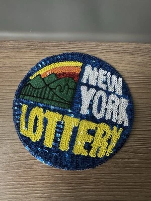 CJ Henry New York Lottery Iron on Sequin Patch  - Image 1 of 2