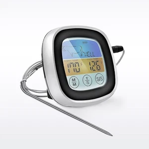 🔥 Digital Touchscreen Grill-Thermometer - Grillzubehör von Rin&Rut - Bild 1 von 7