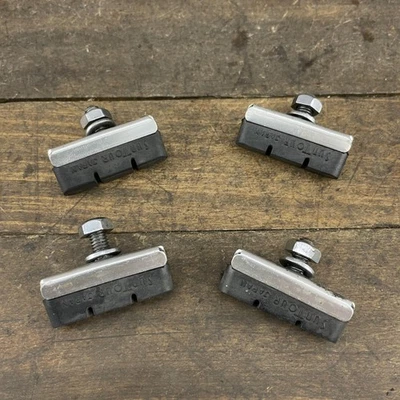 Juego de 4 pastillas de freno retro para bicicleta de carretera Suntour Japón vintage años 80 Foto 1 de 4