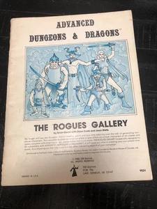 TSR AD&D 1980 - The Rogues Gallery - Advanced Dungeons & Dragons Spiel #9031 - Bild 1 von 2