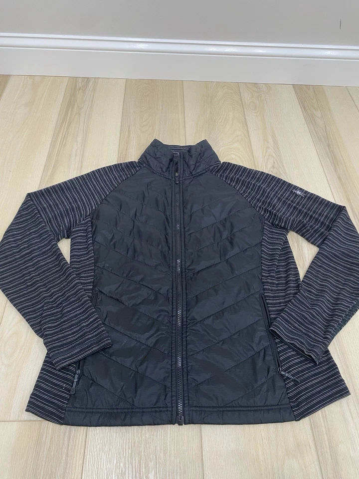 Chaqueta SmartWool Propulsion 60 para mujer XL negra gris acolchada lana merino Foto 1 de 4