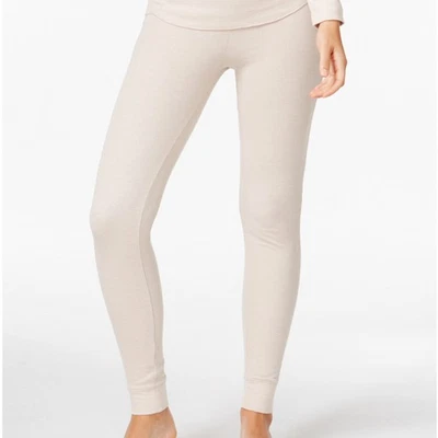 CUDDL DUDS Avena Brezo Térmico Acogedor Tejido Gofre Cálido Capa Leggings XS Foto 1 de 4