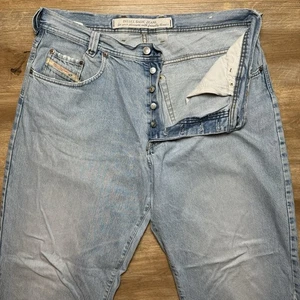 Diesel Jeans Men 40 (Fits 36x33) Blue Saddle Loose Taper Leg Baggy Italy Y2K - Picture 1 of 12