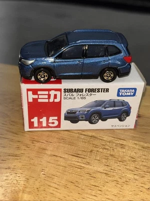 #115 TOMICA Blue Subaru Forester 115 1/65 Diecast - Image 1 of 4