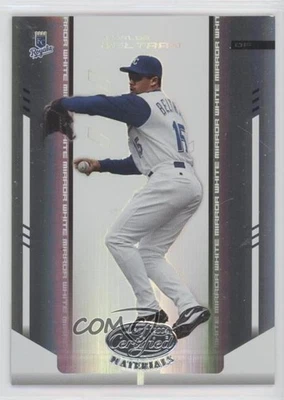 Espejo blanco 82/100 Carlos Beltrán #36 04br 2004 materiales certificados hoja Foto 1 de 3