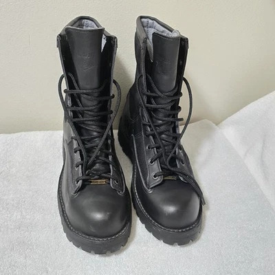 Danner Gore-Tex Police Military Combat Boots 21210 Black 8" Vibram Men’s 9.5 EE - Image 1 of 4