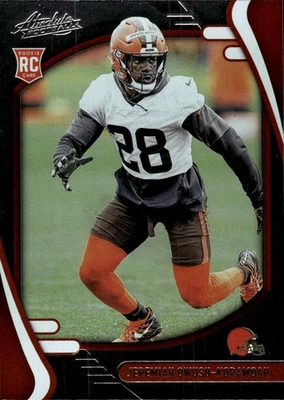 2021 Panini Absolute #160 Jeremiah Owusu-Koramoah Retail [GOATCARDS] - Image 1 of 2