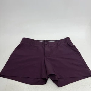 Under Armour Fitted Heat Gear lila Damenshorts - Stretch - Größe 8 - Bild 1 von 7