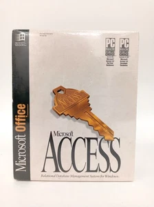 Microsoft ACCESS Relational Database Management System 1994 NEW Sealed Packaging - Picture 1 of 8