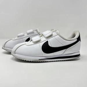 Nike Jugend 11C Cortez Basic Sportschuhe 904767-102 Weiß Leder Schuhe - Bild 1 von 9
