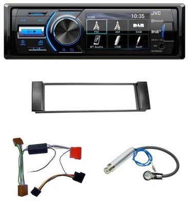 JVC Bluetooth MP3 USB DAB Autoradio für Audi A3 8L 00-03 A6 C5 00-04 Aktivsystem - Bild 1 von 4