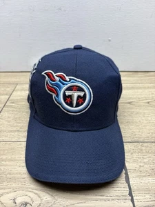 Vintage 2000 NFL Reebok Tennessee Titans verstellbare Baseballmütze neu mit Etikett siehe Bilder - Bild 1 von 10