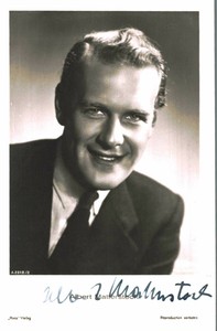 Albert Matterstock Original Signature On Ross Card No. 7665 E