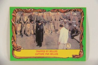 Raiders Of The Lost Ark 1981 Card #54 Trapped By Belloq FR-ENG OPC L017980 - Image 1 of 2