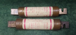 (2) Shawmut TRS110R 600 VAC Fuses (20593F-C1) - Picture 1 of 2