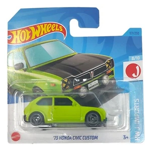 Honda Civic Custom HW J-Imports 8/10 Hot Wheels HKG40 73 NUEVO Y EMBALAJE ORIGINAL - Imagen 1 de 1