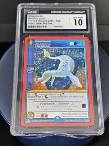 CGC 10 Altamaha-Ha Metazoo Fan Art Contest 2021 FH Full Holo Gem Mint - Bild 1 von 2