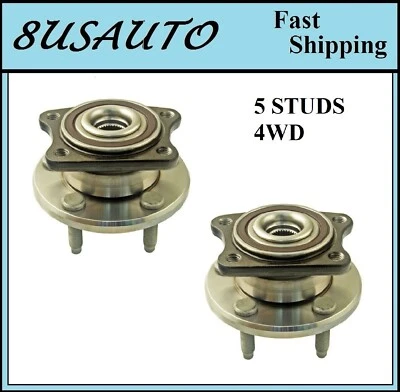 Conjunto de cojinete de cubo de rueda trasero apto para Ford Fiving cien/Freestyle 4x4 05-07 par Foto 1 de 3