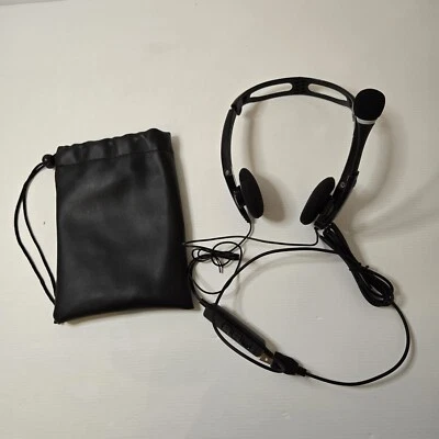 Plantronics .Audio 400 DSP Foldable USB Headset with Mic & Carry Pouch - Image 1 of 4
