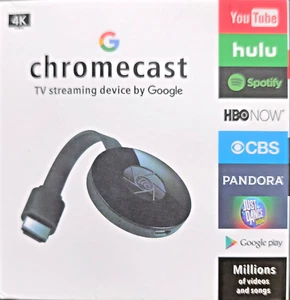 Chromecast TV Streaming Device Full HD 1.080P Mira Cast - Schwarz - Bild 1 von 6