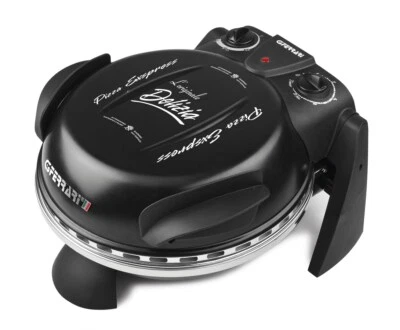 8056095873526 G3 Ferrari Delizia Pizzamacher/Ofen 1 Pizza/Pizzen 1200 W Schwarz  - Bild 1 von 4