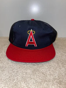 Vintage CALIFORNIA ANGELS Baseball Cap Hat Snapback Twins Enterprises - NWOT - Picture 1 of 6