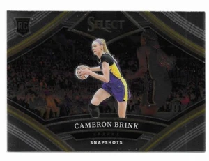2024 Panini Select WNBA RC Cameron Brink Snapshots #24 Rookie Los Angeles Sparks - Picture 1 of 2