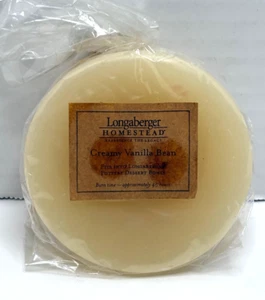 LONGABERGER Homestead Creamy Vanilla Bean for Dessert Bowl--NEW - Picture 1 of 4