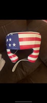 ringside headgear usa competition headgear red white and blue small  - Image 1 of 3