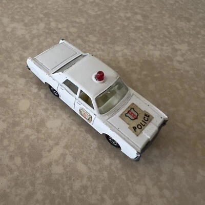 Matchbox Lesney Superfast No. 55 or 73 MERCURY POLICE CAR - RED LIGHT DOME - Image 1 of 4