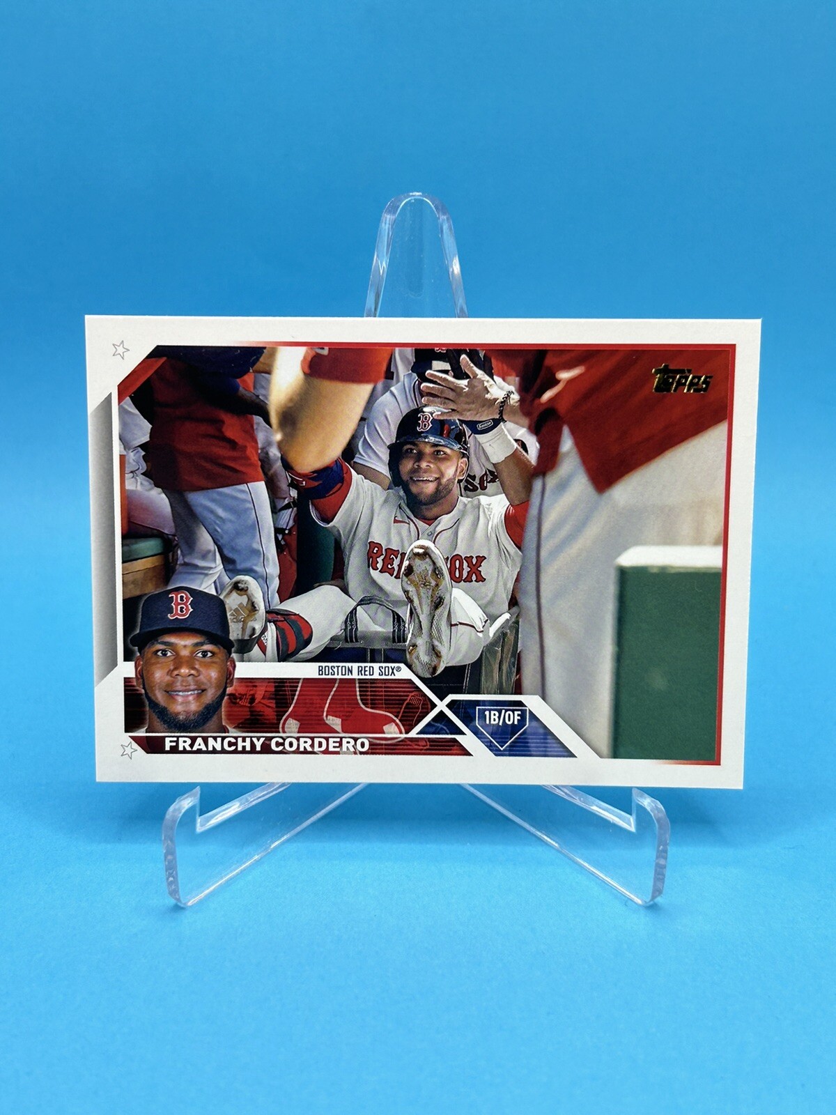 2023 Topps Franchy Cordero SSP Shortprint Golden Mirror #42 • Red Sox