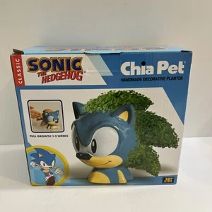 NEU Neu im Karton Sonic The Hedgehog Chia Haustier Deko Pflanzgefäß Selten Rarität - Bild 1 von 4