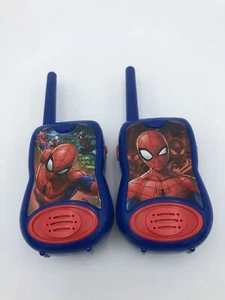 Lexibook Spider-Man Walkie-Talkies 100m, Kinder Spielzeug, Gürtelclip, Blau - Zdjęcie 1 z 6