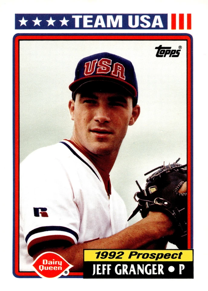 1992 Topps Dairy Queen Team USA #18 Jeff Granger - Image 1 of 2