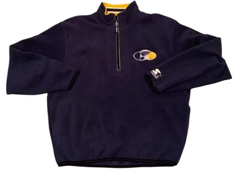 Vintage Starter St. Louis Blues Hockey Pullover Sweater Starter Size Medium Cover