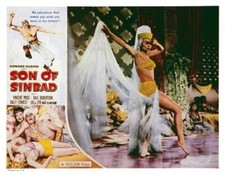 Son Of Sinbad lobby card center Lili St Cyr 1955 OLD MOVIE PHOTO