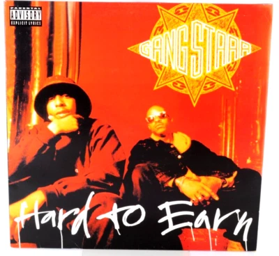 Gang Starr - Hard To Earn Chrysalis 1994 Original Uk Press (2LP/Vg+/Vg+)##50 - Image 1 of 4