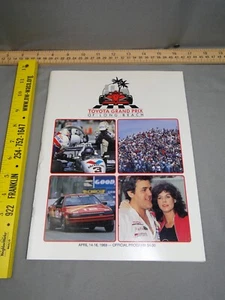 Vintage 1989 Toyota Grand Prix of Long Beach Souvenir Program - Bild 1 von 4
