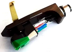 Se adapta a brazos SME 3012, cartucho Audio Technica AT-VM95E + cabezal de madera - Imagen 1 de 8