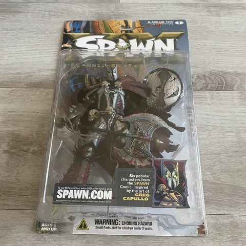 SPAWN Series 20 Twenty Medieval Spawn III Action Figure McFarlane Toys 2001 Cover