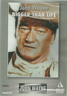 JOHN WAYNE BIGGER THAN LIFE new DVD 1990 documentary John Wayne Collection - Image 1 of 2