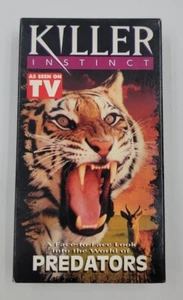 Killer Instinct: A Face-to-Face Look Into the World of Predators (VHS, 1999) - Picture 1 of 6