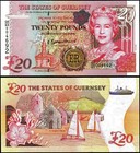 GUERNSEY 20 POUNDS HAINES (P61) 2012 COMMEMORATIVE ISSUE PREFIX QE/60 UNC