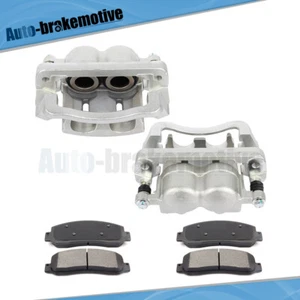 Front Brake Calipers Ceramic Pad Kit for 2005-2011 Ford F-250 Super Duty - Picture 1 of 3
