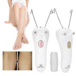 Electronic Eyebrow Threading Epilator Face Body Threader Hair Remover Machine - Picture 1 of 18