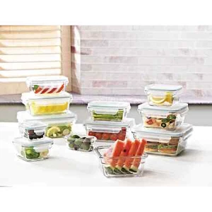 Member's Mark 24-teiliges Glas Lebensmittelaufbewahrung Set von Glasslock - Bild 1 von 6