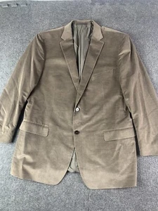 Z ZEGNA Mens Cotton-Angora Blend Sports Blazer Size 44 Light Brown - Picture 1 of 10